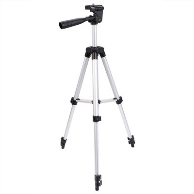 Kisangel Portable Lightweight Telescopic Photography Tripod Stand for Smartphone Camera Telescope Height Glossy Finish