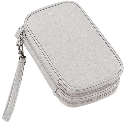 ARTIBETTER Portable Digital Accessories Bag Cable Organizer Pouch with Protection Lightweight Travel Electronic Storage Case for Chargers and Data Cables