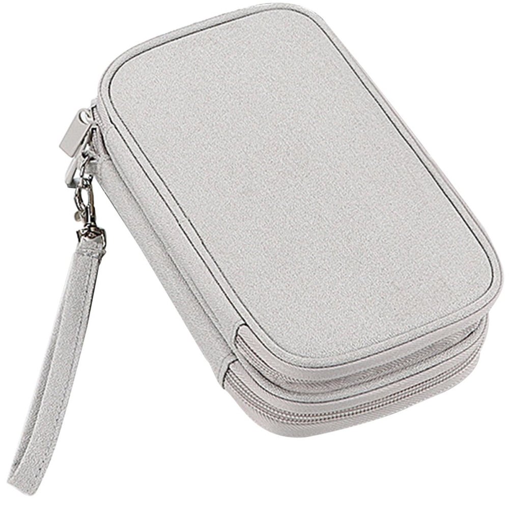 ARTIBETTER Portable Digital Accessories Bag Cable Organizer Pouch with Protection Lightweight Travel Electronic Storage Case for Chargers and Data Cables