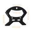 PERSELOSO 10pcs Small Cord Organizer Wrap Cable Spool for Charging Cable Winding and Extension Cord Storage Reel Plastic Wire Storage Holder Office and Travel Use view 2