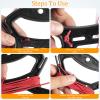 PERSELOSO 10pcs Small Cord Organizer Wrap Cable Spool for Charging Cable Winding and Extension Cord Storage Reel Plastic Wire Storage Holder Office and Travel Use view 3