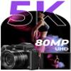 5K Digital Camera - 80MP WiFi Cameras for Photography - UHD Fast Autofocus Vlogging Camera for YouTube with 3" 270 Flip Screen - Travel Video Camara for Beginner with 18X Zoom, 32GB Card, Lens Hood view 2