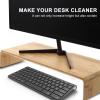 COHEALI Monitor Riser Stand Height Computer Screen Riser with Storage Rack for Office Desk Organization Home and School Use Ergonomic Desktop Monitor Stand view 3