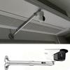 Retractable Camera Surveillance Pole and Bracket, Pole Mount Security Camera Outdoor, Universal Aluminum Alloy Mount Pole Bracket for School/Parking Lot(20-40cm/7.8-15.7in) view 1