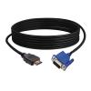 1-5m 1080P Digital AV Adapter Cord HDMI-Compatible to VGA Converter Display Output Male to Male for PC HDTV(1.5m) view 3