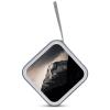 FekiLoot White Black Mountain Under The Sky CD Case 40 Capacity DVD Case Holder Hard Plastic DVD Disc Storage Binder for Car Portable Zipper Disc Storage Organizer Wallet Bag for Home Travel view 3