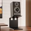 Bookshelf Speaker Riser - Heavy Duty Desk Stand, Non Slip Audio Platforms, Desktop Speaker Stands | Premium Sound Equipment Support for Home Office Studio Living Room Bedroom Dorm Study view 2