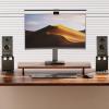 Bookshelf Speaker Riser - Heavy Duty Desk Stand, Non Slip Audio Platforms, Desktop Speaker Stands | Premium Sound Equipment Support for Home Office Studio Living Room Bedroom Dorm Study view 4