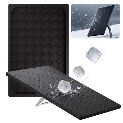 Starlink Gen 3 Silicone Cover Waterproof Anti-Hail UV Resistant Protective Case for Standard Gen 3 Satellite Dish No Signal Blockage for RV Roof Boat Outdoor Use