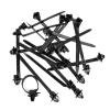 10/100PCS Car Nylon Black Cable Ties Push Mount Wire Harness Fastener Cable Clamp Clips Ties Management Car Wire Organizers(30PCS) view 1
