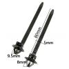10/100PCS Car Nylon Black Cable Ties Push Mount Wire Harness Fastener Cable Clamp Clips Ties Management Car Wire Organizers(30PCS) view 3