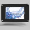 TABcare Acrylic Wall Mount Floating Frameless Display with Metal Standoff for Samsung Galaxy Tablet (Black, A9 A11 8.7) view 1
