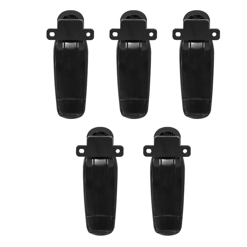 5-Pack KBH-11 Belt Clip Replacement for TK-2180 TK-3180 TK-5320 TK-5410 NX-5300 NX-5400 Heavy Duty Spring Radio Belt Clip Compatible with XTS3000 XTS5000