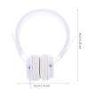 COOLHIYA Wired Over-Ear Gaming Earphone with Skin-Friendly Soft Cushions Wear-Resistant Design Stable Sound Transmission for Computer Phone Use Lightweight Portable Headset for Gaming Movie view 2