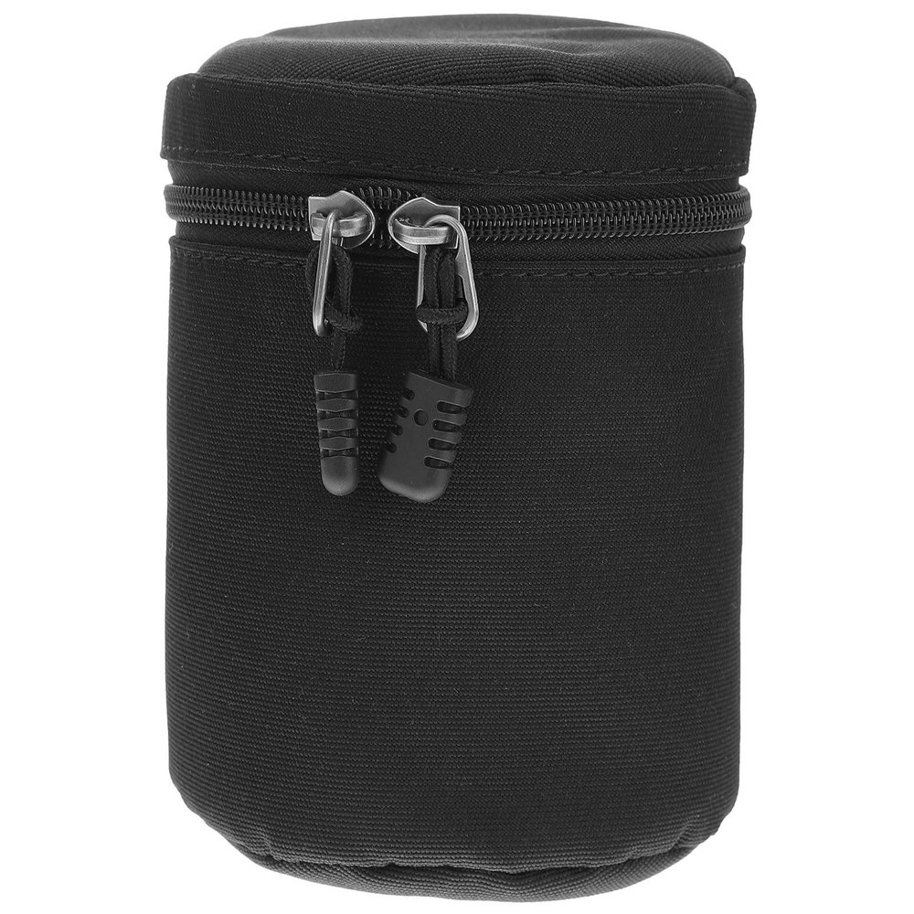 HOLIDYOYO Portable Camera Lens Pouch Protective Case with Thick Padding for DSLR Lenses Lightweight Shock-resistant Storage Bag for Digital Photographers Medium