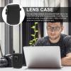 HOLIDYOYO Portable Camera Lens Pouch Protective Case with Thick Padding for DSLR Lenses Lightweight Shock-resistant Storage Bag for Digital Photographers Medium view 2