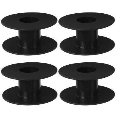 COOLHIYA 4pcs Plastic Power Cord Reels Extension Cord Organizer and Storage Spools for Wire Management Versatile Wire Reel Holder for Copper Steel Fishing and Braided Lines Portable and