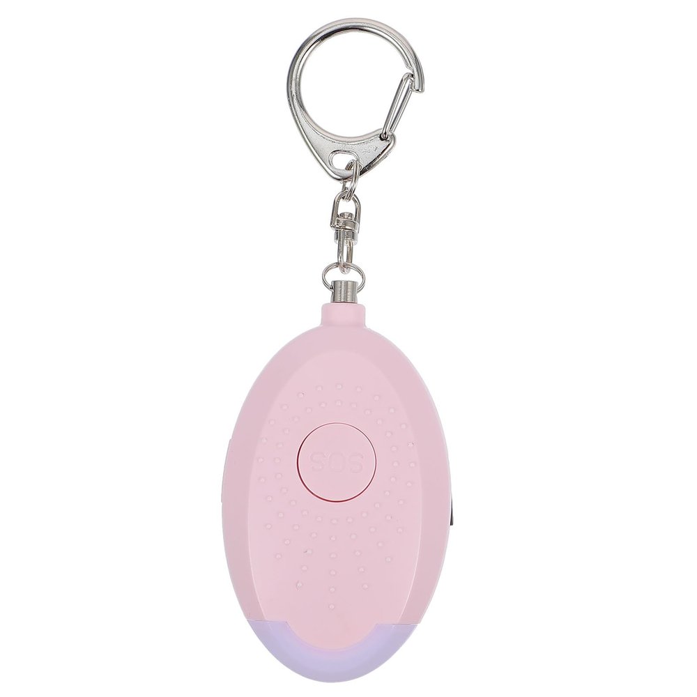 BESPORTBLE Personal Safety Alarm with LED Light Rechargeable Women Emergency Security Siren Compact Portable for Elderly and Travel Protection