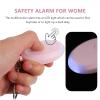 BESPORTBLE Personal Safety Alarm with LED Light Rechargeable Women Emergency Security Siren Compact Portable for Elderly and Travel Protection view 4