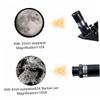 OSOLADY Stargazing Telescope with Phone Holder and Aluminum Tripod for Astronomy Beginners Portable Refracting Telescope for Camping Moon Watching and Outdoor Exploration view 4