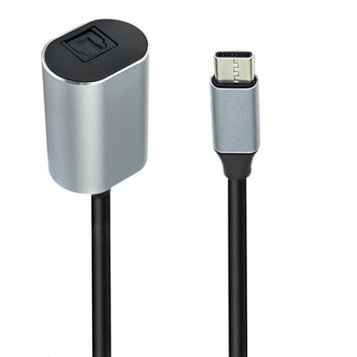 USB C Male to SPDIF Female Analog to Digital Sound Adapter Sound Converter