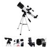 BESPORTBLE High-Magnification Monocular Telescope with Phone Clip and Tripod Refractor for Beginners Portable Astronomy Scope for Stargazing Camping and Outdoor Exploration view 4
