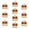 BESPORTBLE 10PCS Two Way Phone Line Splitter Adapter for Landline Telephone Wall Socket Converter Dual Port Telephone Plug Splitter for Phones Fax Machines Modems and Pos Devices view 1