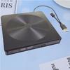 COOLHIYA Ultra-Thin Portable Typec External DVD Drive Multi-Function Optical Disc Burner USB-Powered for Laptop and Desktop with Shockproof Low Noise Design view 4