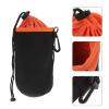 HOLIDYOYO DSLR Camera Lens Storage Bag Black Thickened Neoprene Protective Pouch Lightweight Compact Organizer for Outdoor Travel and Indoor Use view 3