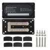 Juqrelith Power Distribution Block with 4 Post 100A Dual, Heavy Duty 12-48V Car Truck RV Boat - Modular Box Design, Removable, Convenient Wiring view 1
