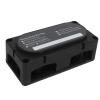 Juqrelith Power Distribution Block with 4 Post 100A Dual, Heavy Duty 12-48V Car Truck RV Boat - Modular Box Design, Removable, Convenient Wiring view 3