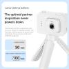 Wisoqu Thumb Camera, 1080P FHD Nature Wide Angle Lens with Electronic Image Stabilization, Magnetic Detachable Design, APP Control, with Tripod (White) view 4