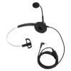 Spryflower H360-2.5VA Single Sided Headset, Black Monaural Headphones with Volume Adjustment, Noise Reduction Telephone Headset for Call Center, Office, Home, Compatible with 2.5mm Plug Dev view 1