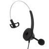 Spryflower H360-2.5VA Single Sided Headset, Black Monaural Headphones with Volume Adjustment, Noise Reduction Telephone Headset for Call Center, Office, Home, Compatible with 2.5mm Plug Dev view 2