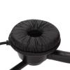 Spryflower H360-2.5VA Single Sided Headset, Black Monaural Headphones with Volume Adjustment, Noise Reduction Telephone Headset for Call Center, Office, Home, Compatible with 2.5mm Plug Dev view 3