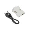 OBFGFRA New VGA to HDMI-Compatible Audio Video Converter 1080P HDMI-Compatible to VGA Adapter Cable for PC to HDTV Projector(HDMI to VGA White) view 1