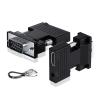 OBFGFRA New VGA to HDMI-Compatible Audio Video Converter 1080P HDMI-Compatible to VGA Adapter Cable for PC to HDTV Projector(HDMI to VGA White) view 2