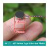 1027 DC Vibration Electronic Starter DC 3V 10mm*2.7mm Button Coin Flat Type Vibrating Electronic Starter Motor Drivers view 2