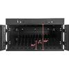 12-Device Charging Station for Laptops and Tablets, Metal Black Surge Protection for Classroom Or Office Portable Charging Solution view 3