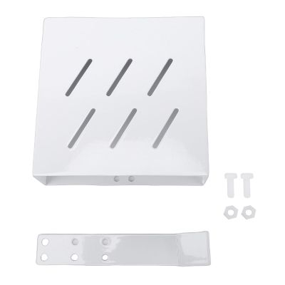Garosa Toilet Tank Tablet Holder Stainless Steel Bracket with Adjustable Hook for Home, Slim Design Fits Most Tanks