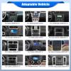 [4+64G] Android 15 Car Stereo for Jeep Wrangler/Dodge/Chrysler with Wireless Carplay&Android Auto,7 Inch Car Radio with Mirror Link,WiFi,GPS,Bluetooth,FM/RDS,SWC,32EQ,USB view 3