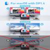 LIONWEI 9 in 1 Laptop Docking Station, Dual HDMI, 100W PD, USB C 3.0, Ethernet, Audio/Mic, USB C Hub for Dell/Surface/HP/Lenovo Laptops view 3