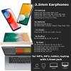 2 Pack in-Ear Open Ear Headphone 3.5mm Earbuds for Chormebook Laptop Computer, Over Ear Buds for Samsung A15 A14 Moto G Stylus, 3.5 MM Jack Desktop PC Headset,Travel Airplane Wired Earphone with Mic view 4
