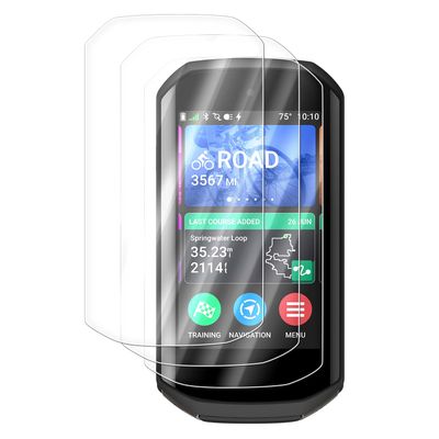 3Pack Screen Protector Compatible with Garmin Edge 1050 Cycling Computer Anti-Scratch Tempered Glass Screen Protector, Bubble Free, Touch Sensitive