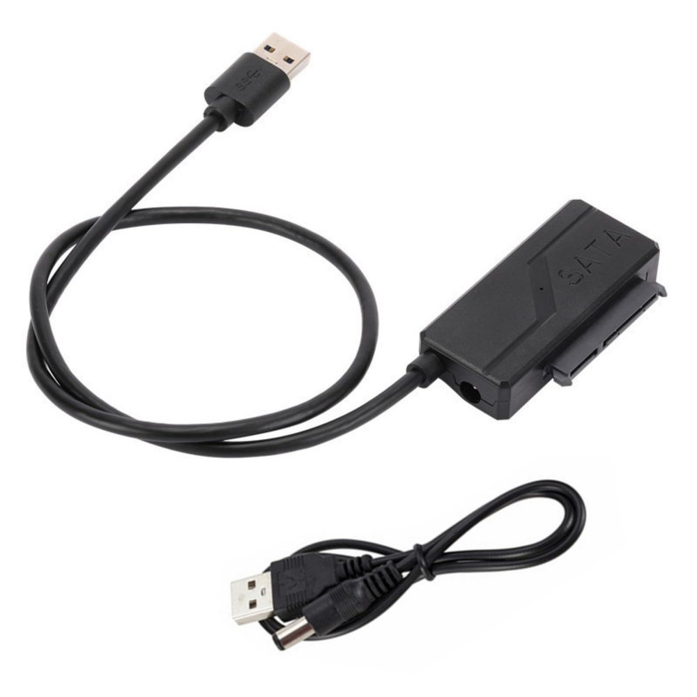 External Hard Drive Dock with Power Supply Cable for 2.5/3.5inch SATAIII HDDs Portable Hard Dock