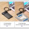 External Hard Drive Dock with Power Supply Cable for 2.5/3.5inch SATAIII HDDs Portable Hard Dock view 3
