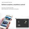 zcypeaf Action Camera for Aprilia Mana 850 2007-2016, with 4K Recording Support, EIS Sports Helmet Motorcycle Camera, Loop Recording, Time-Lapse, Playback,B Grey view 3