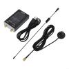 100KHz-1.7GHz USB Tuner Receiver for RTL2832U R820T2 Chipset, Aluminum Shell, Supports HF VHF UHF Bands, AM NFM FM USB LSB CW Modes, Includes Whip Antenna and Cable view 2