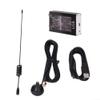 100KHz-1.7GHz USB Tuner Receiver for RTL2832U R820T2 Chipset, Aluminum Shell, Supports HF VHF UHF Bands, AM NFM FM USB LSB CW Modes, Includes Whip Antenna and Cable view 4