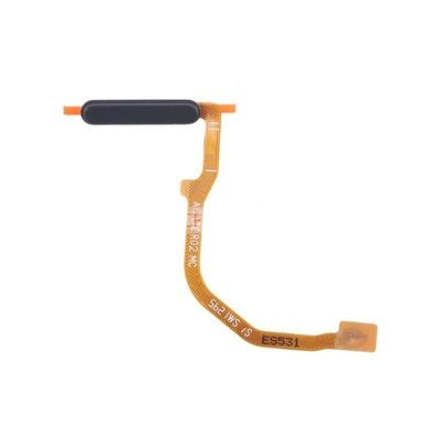 Power Button Flex Cable Side Key Switch ON Off Fingerprint Sensor Flex Cable for Samsung Galaxy A17 4G SM-A175F A175F - Black